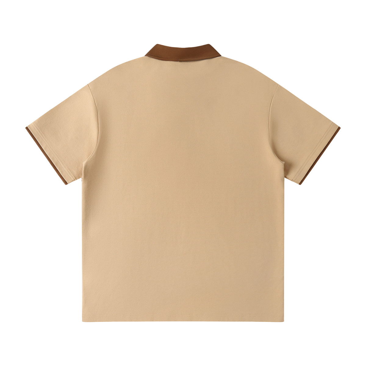 Waran Contrast Collar Raglan Polo Shirt