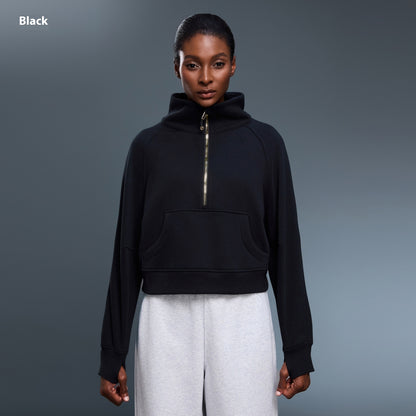 Sports Sweater Women's Turtleneck Pullover Jacket