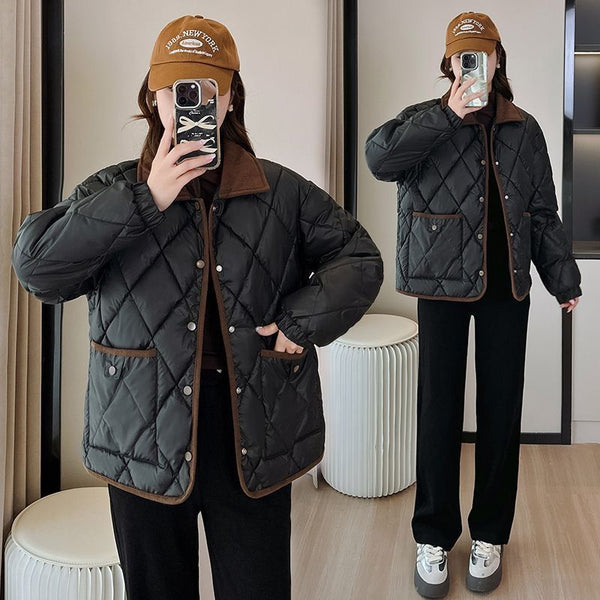 Veste matelassée losanges