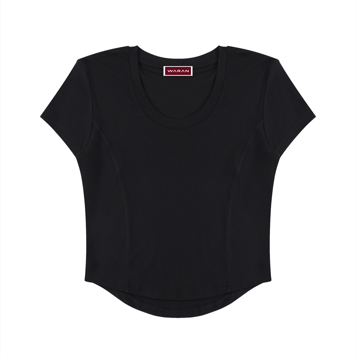 Women's Paneled Crop T-Shirt