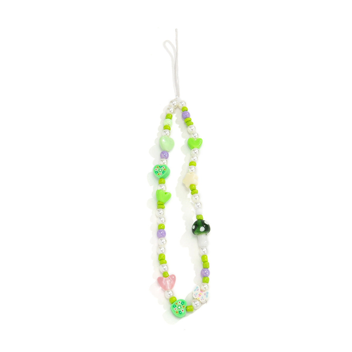 ethnic style bead mushroom hanging decoration