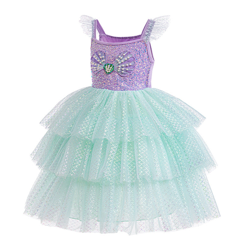 Mermaid Princess Girls' Dresses