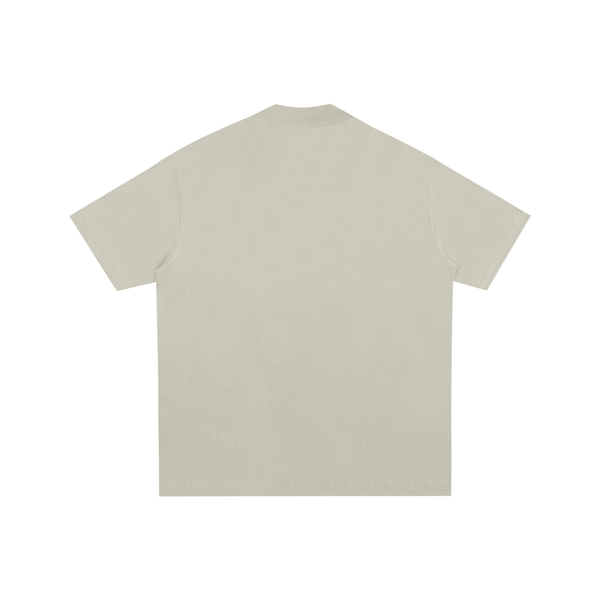 Essential Cotton T-Shirt mock neck