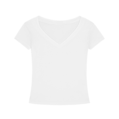 Tencel Slim Fit V-Neck T-Shirt