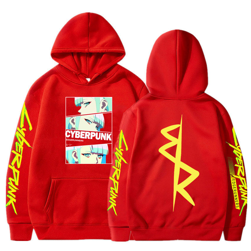 Cyberpunk Edgerunners Hooded Sweatshirt Game Hoodie