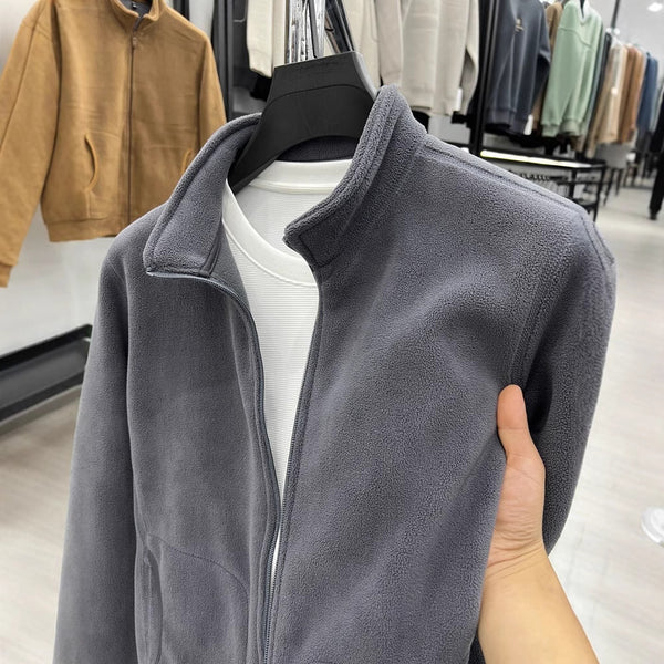 Men's Thermal Fleece Stand-Collar Coat