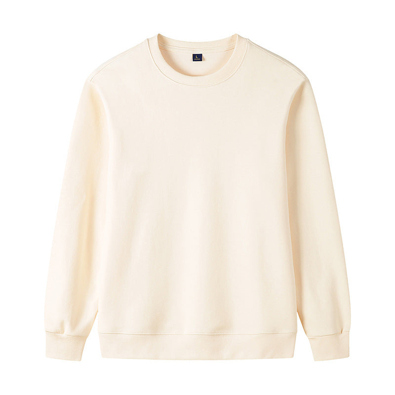 Pure Cotton Long Sleeve Round Neck Sweatshirt