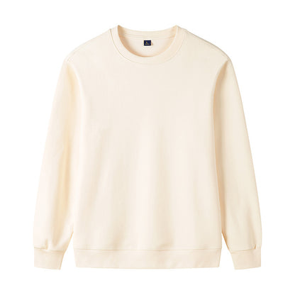 Pure Cotton Long Sleeve Round Neck Sweatshirt