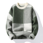 Casual Geometric Knit Sweater