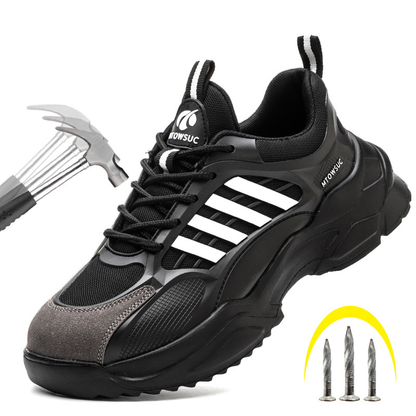 Lightweight and breathable safety shoes for men and women