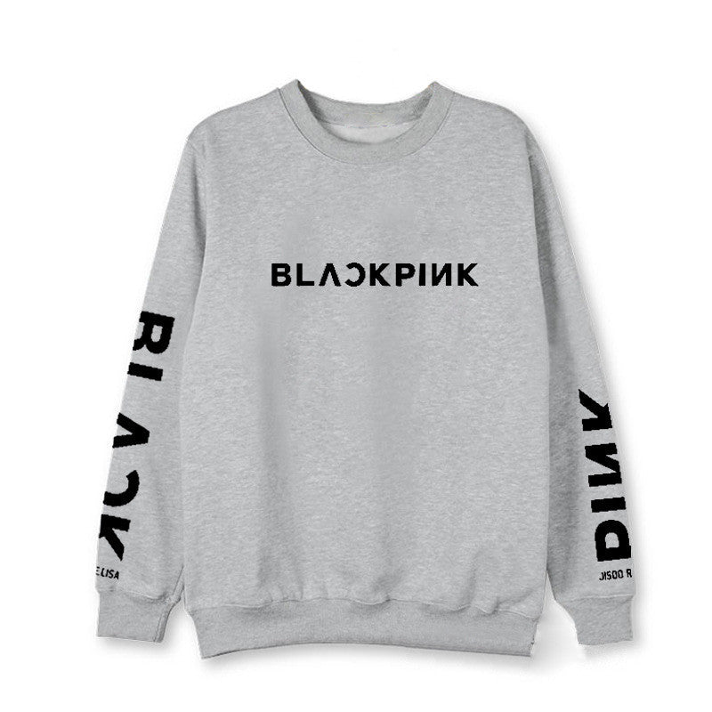 BLACKPINK Album Kpop Letters Printed Sweatshirt Hoodies