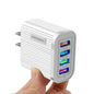 Luminous 4 USB mobile phone charging head
