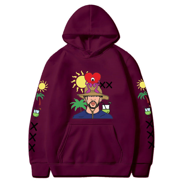 Womens un verano sin ti around body bunny hoodies