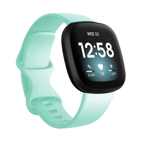 Fitbit Versa 3 Silicone Watch Strap