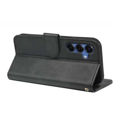 Étui portefeuille en cuir à rabat pour Samsung Galaxy A37