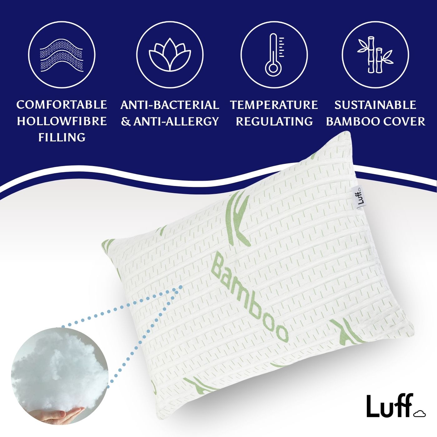 The Bamboo Hotel Premium Pillow