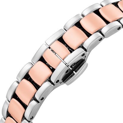 Emporio Armani Ladies Watch AR11499 - 32mm Cleo Rose Gold & Silver Crystal Dial