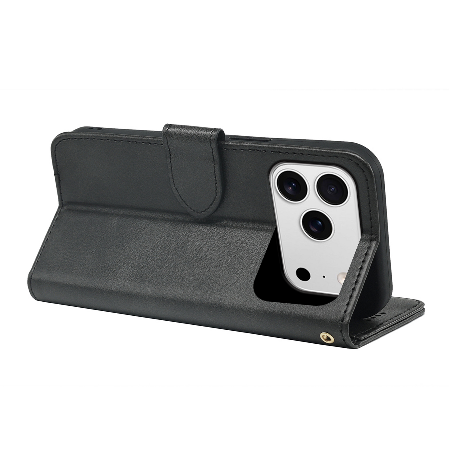 Coque Portefeuille en Cuir avec Étui à Rabat pour iPhone 17 Series