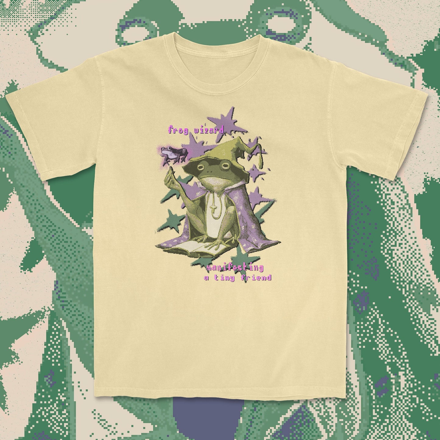 frog wizard - t-shirt