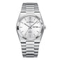 RUOLINDO Stainless Steel Luminous Men's Watch