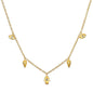 Aara Luxe 18k Gold Plated Hamsa Necklace