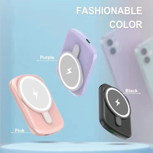 Magnetic 15W Wireless Power Bank
