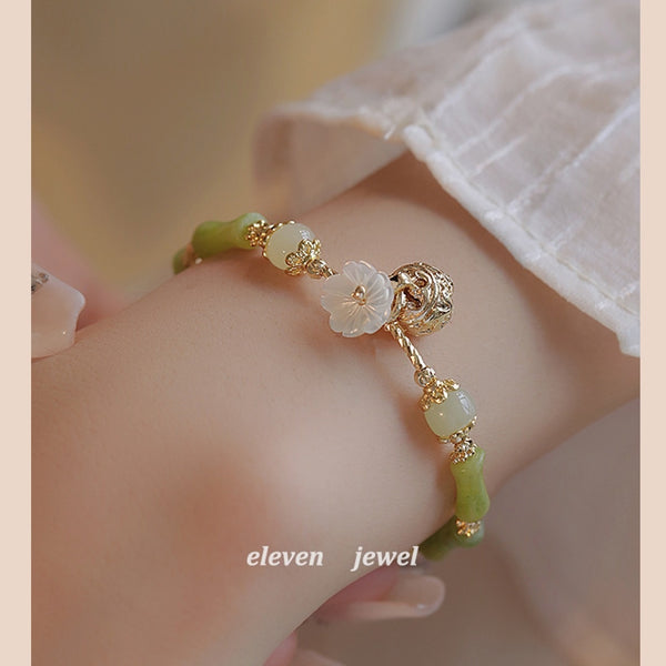 Olivine Bamboo Bracelet - Stuffs & Savers