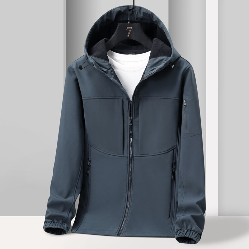 Soft Shell hooded Jacket