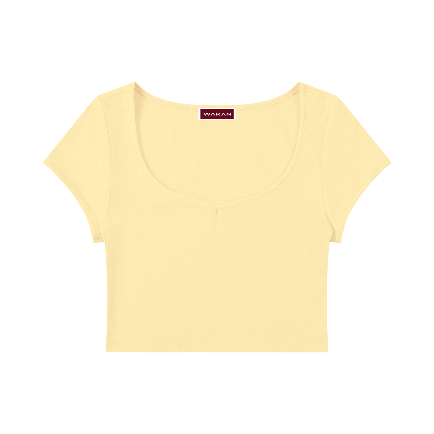 Women's Slim Cap Sleeve Crop T-Shirt