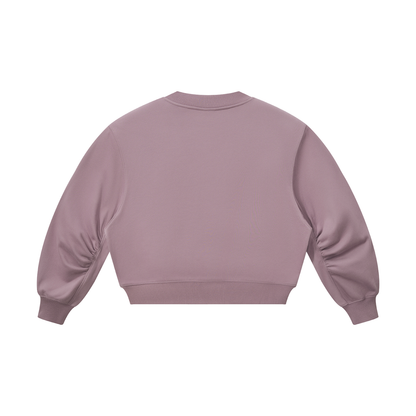 Women's Crop V-Neck Sweatshirt 280GSM