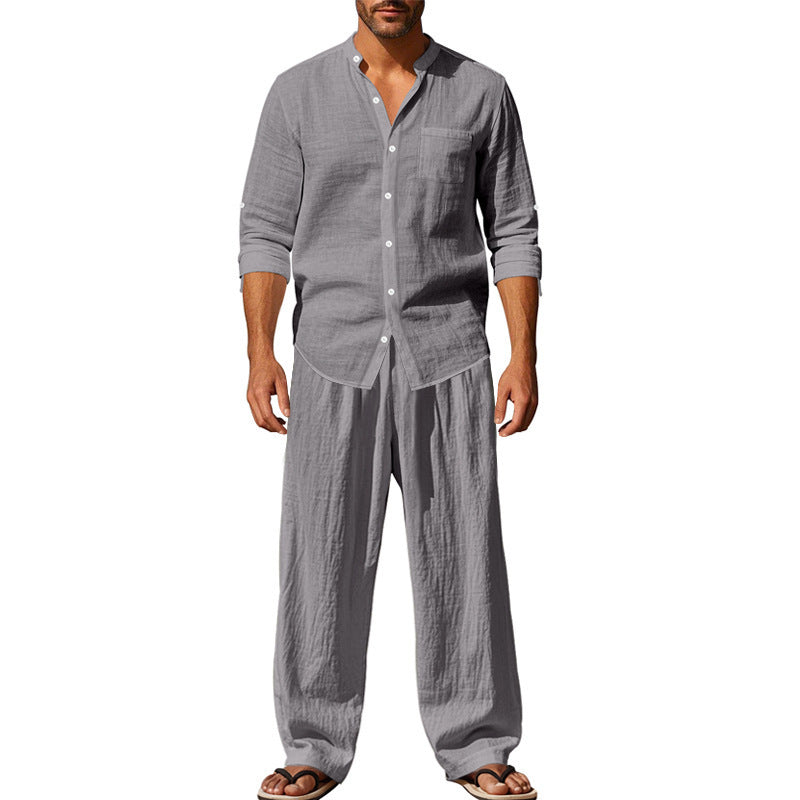 Casual Breathable Long Sleeves Trousers
