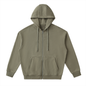 Drop-Shoulder Zip Up Hoodie