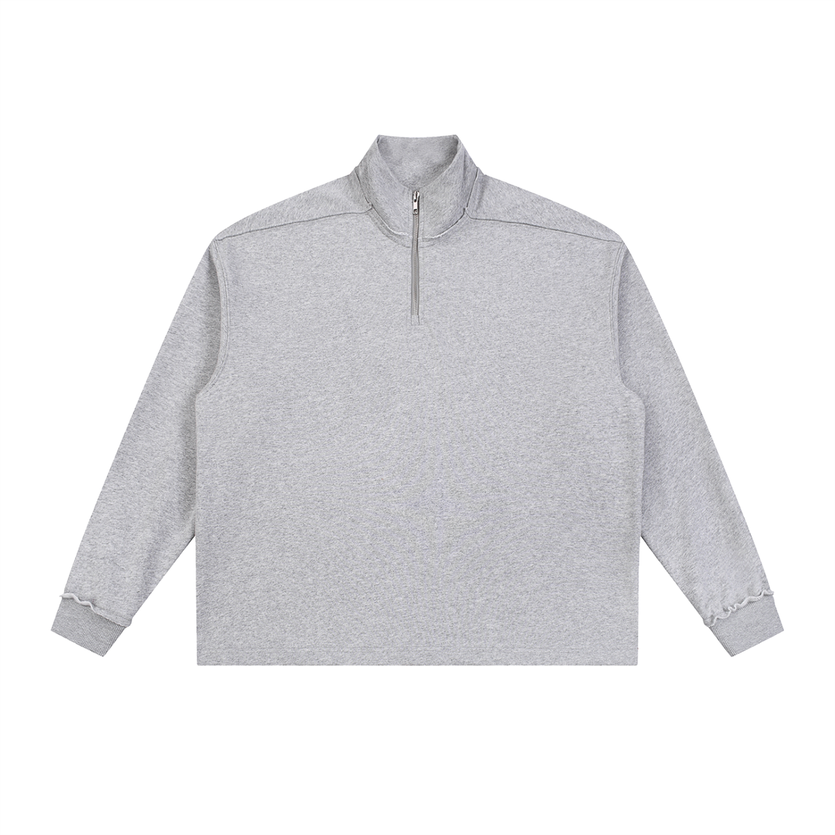 Waran Half-Zip Rolled Edge Fleece Sweatshirt 450GSM