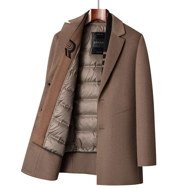 Mens Woollen long Coat