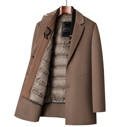 Mens Woollen long Coat