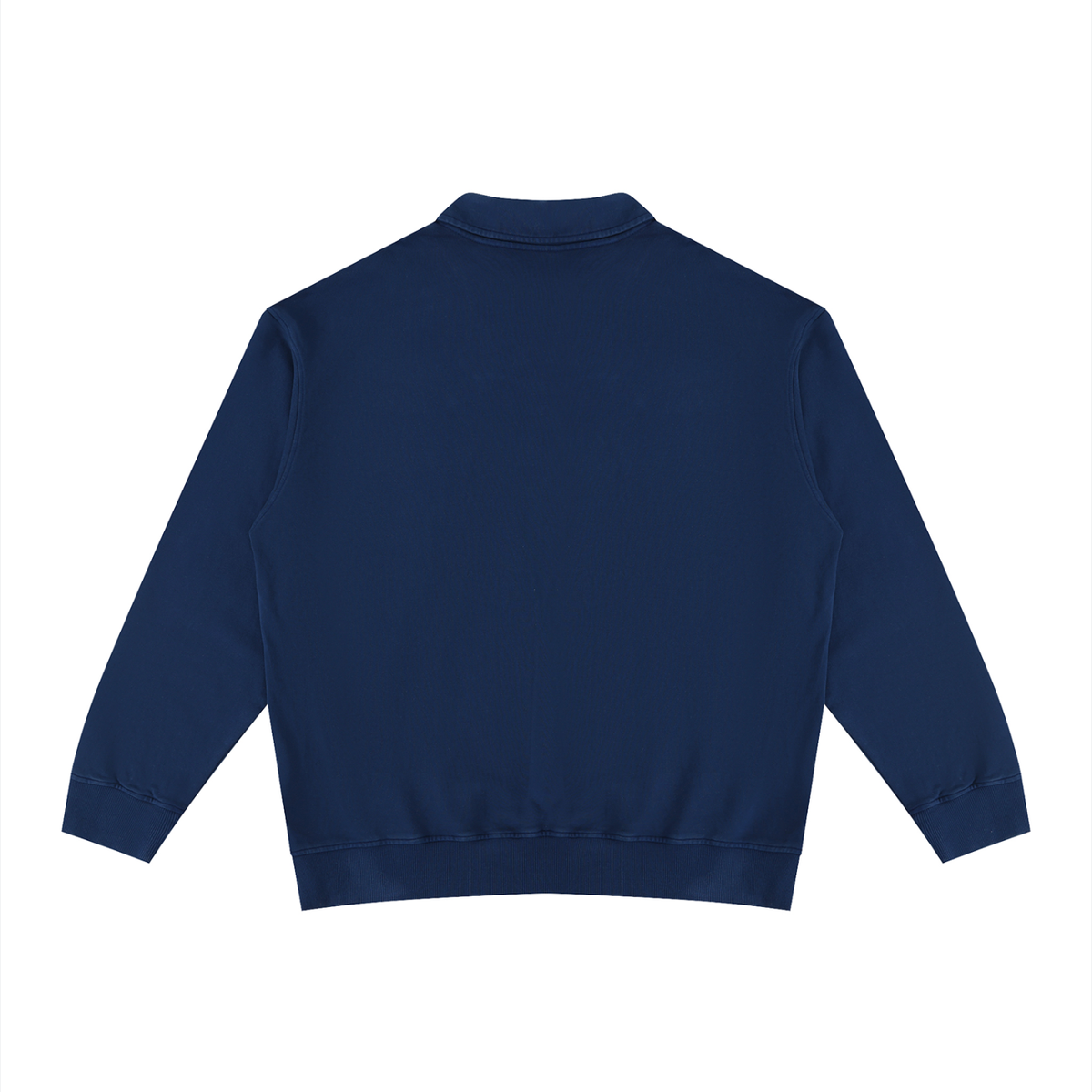 Unisex Vintage Wash Collared Sweatshirt 320GSM