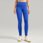 Womens High-Waist Butt-Lifting Fleece-Lined Nude-Feel Sports Tight Yoga Pants