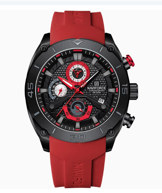 Naviforce Silicone Watrproof Watch