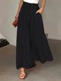 Women's Wide-leg Pants Elastic Waist Polka Dot Print