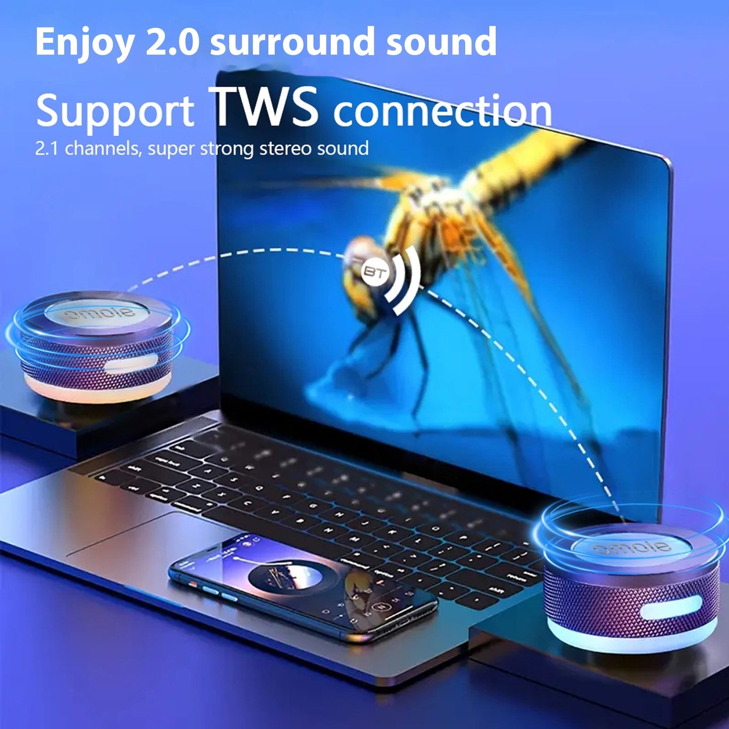Wireless Bone Conduction Speakers