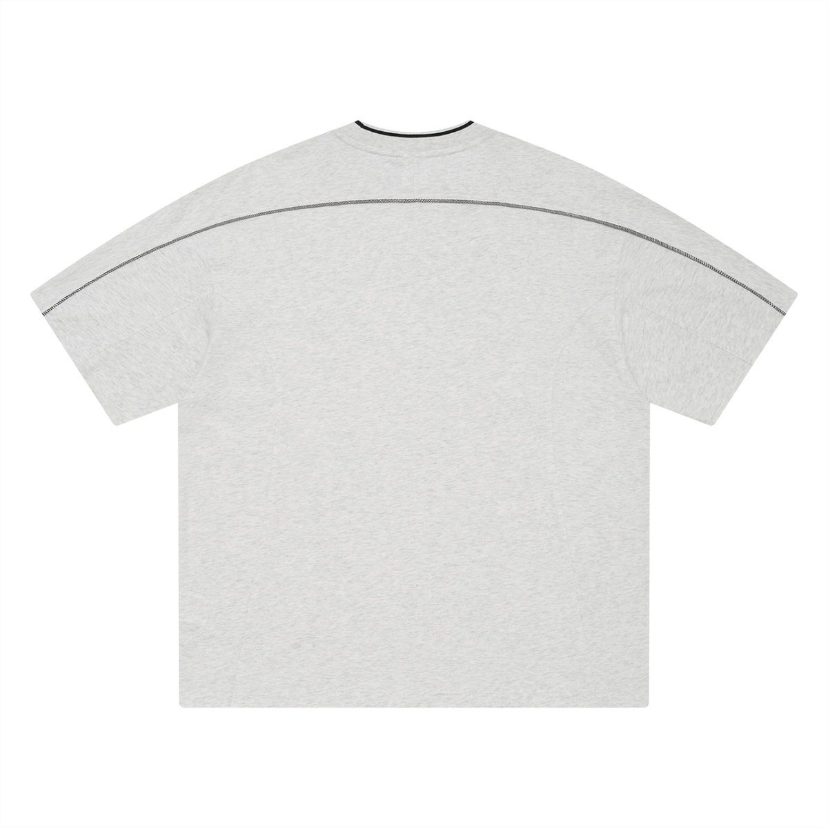 Unisex Oversized Contrast Tape T-Shirt