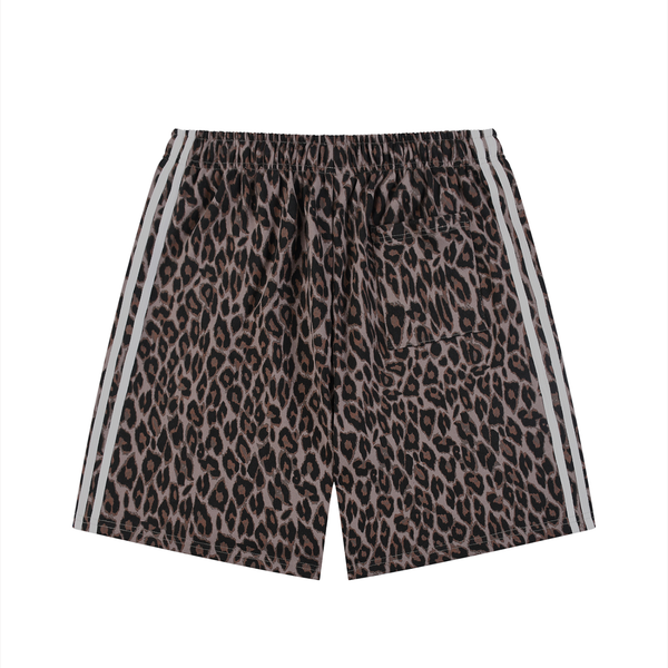 Waran Unisex Heavyweight Leopard Drawstring Shorts
