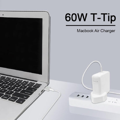 Power Cable Adapter Charger For MacBook Air 11-13-60W, MagSafe 2, T-Tip