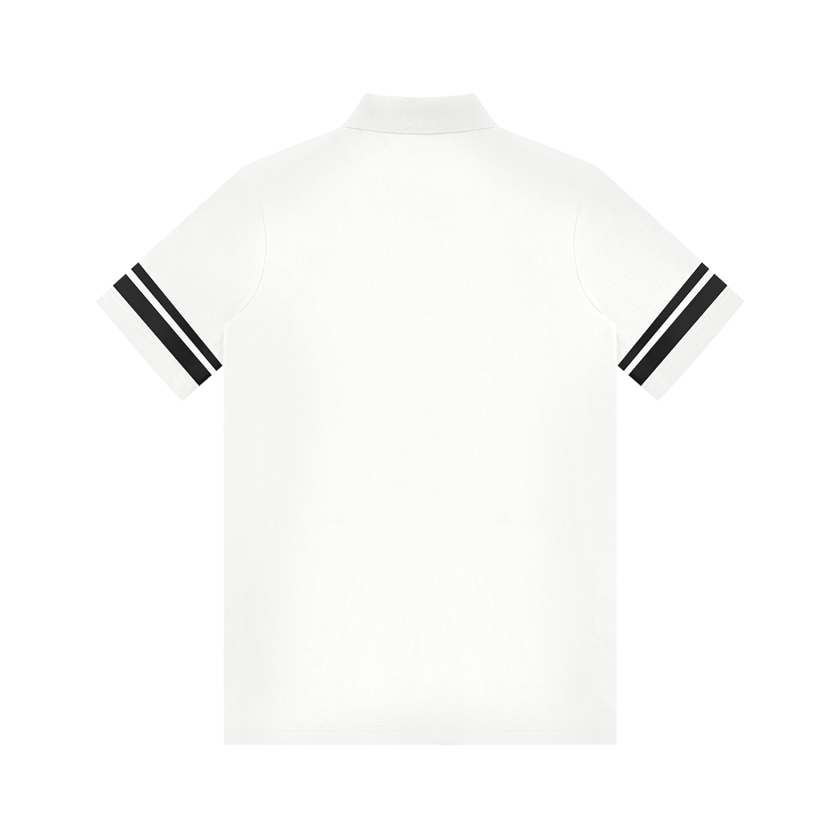 Women's Striped Color Block Polo Dress 210GSM