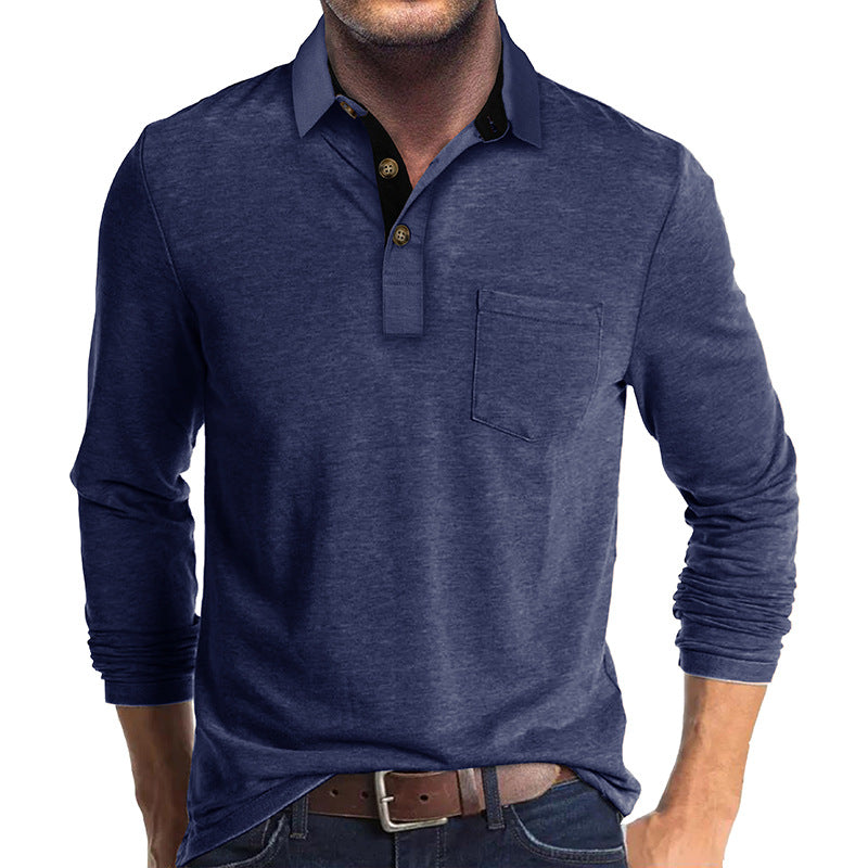 Lapel Long-Sleeve Base Layer