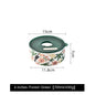 Portable box With Cover Ceramic Bowl