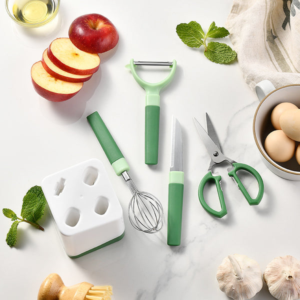 Kitchen 5-piece Set Multi-functional Peeler Combination Tool Suit