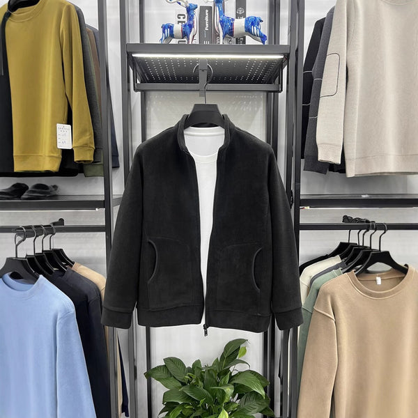 Men's Thermal Fleece Stand-Collar Coat