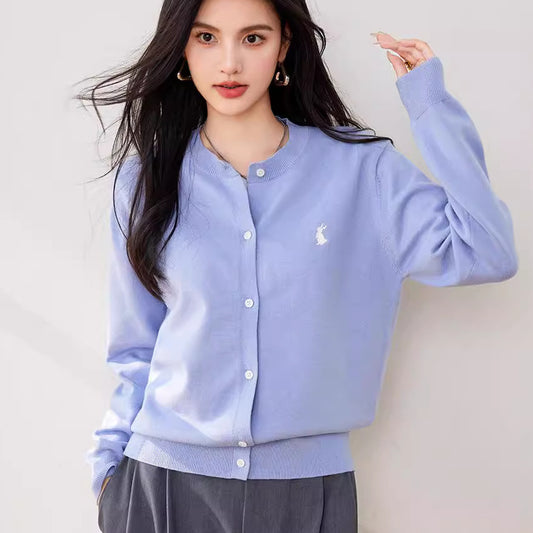 Wool Cardigan Women's Sweater Coat