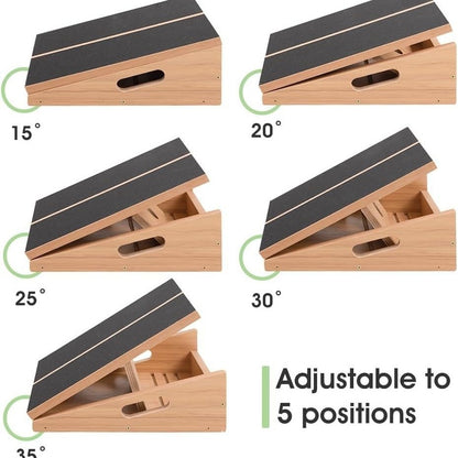 Wooden Adjustable Angle Stretch Board